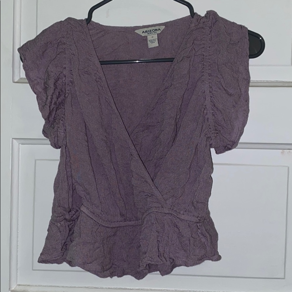 Ruffle crop top